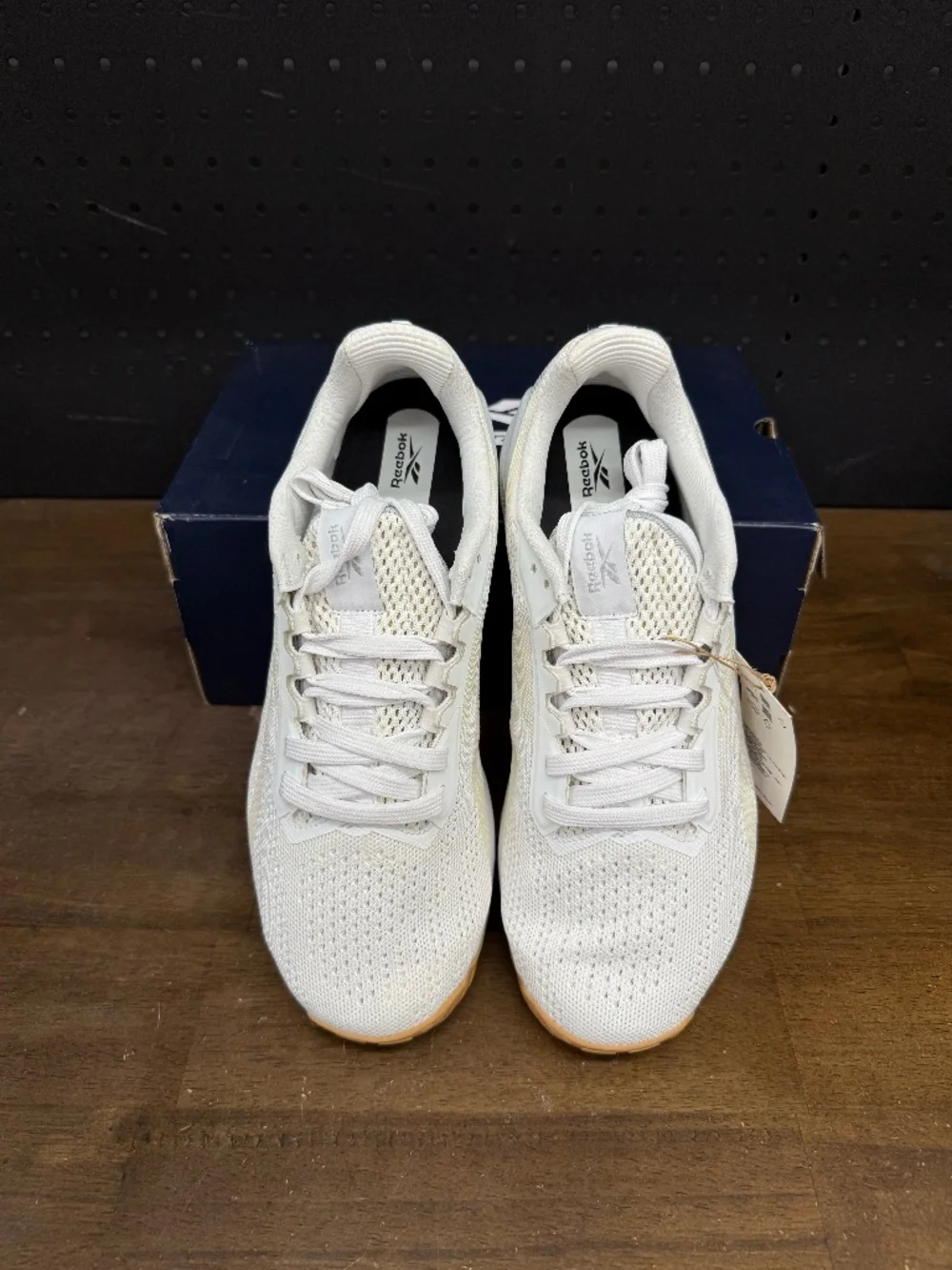New W/ Box! Women's Reebok Nano X1 'White Gum' Training Sneakers Size 10.5